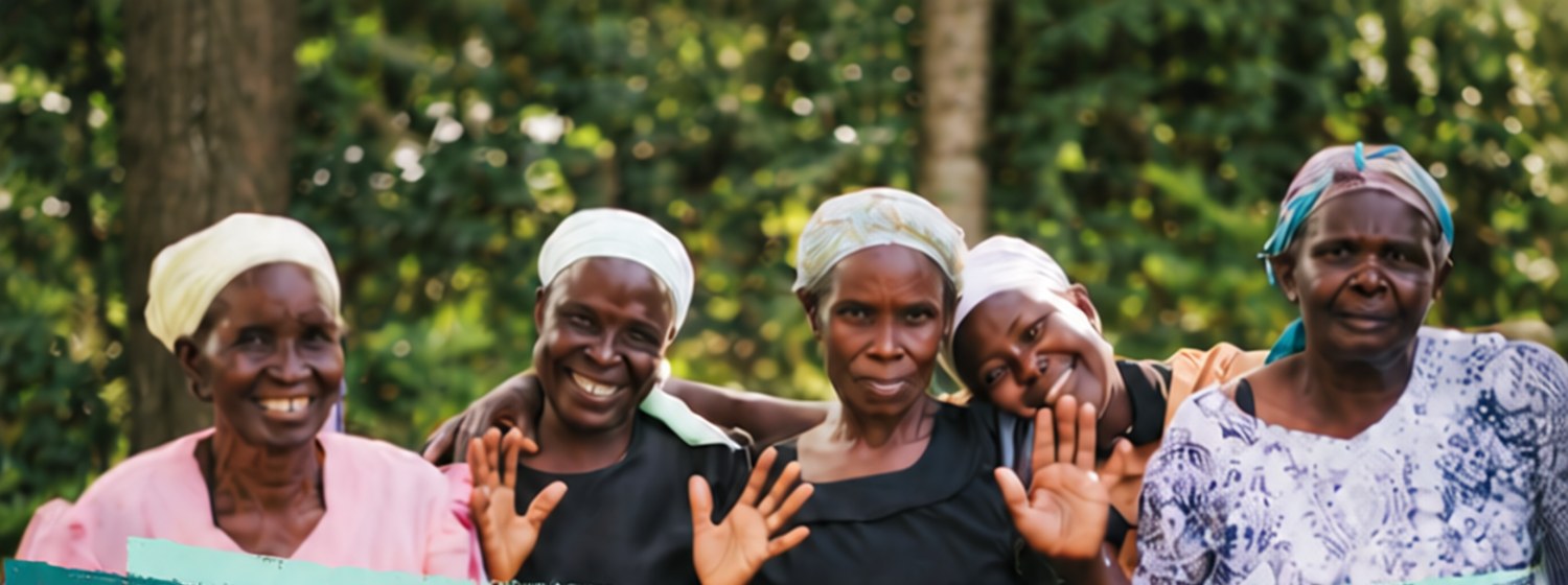 Women from a 127 Worldwide partner community